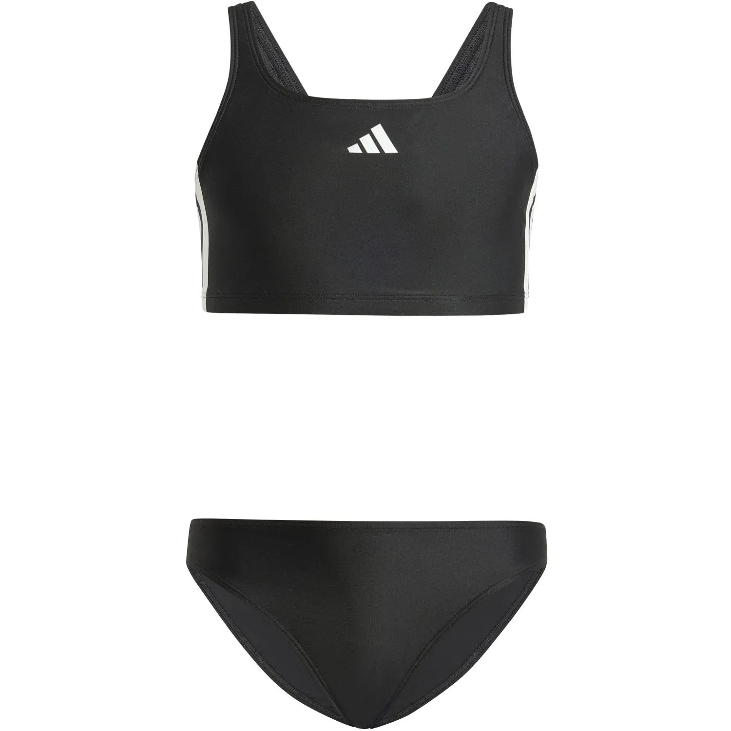 adidas Originals Bikini in Schwarz/Weiß mit 3S Bld