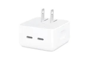 Apple 35W Dual USB-C Port Compact Power Adapter