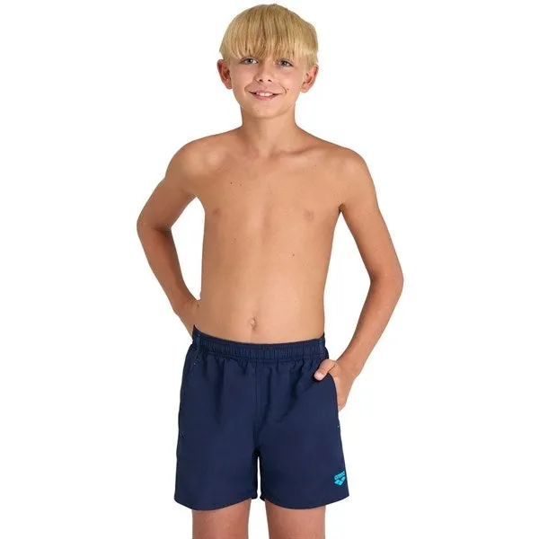 Arena Beach Boxers Einfarbig Marineblau-Türkis