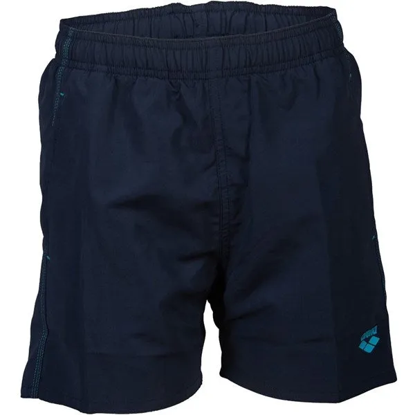 Arena Beach Boxers Einfarbig Marineblau-Türkis