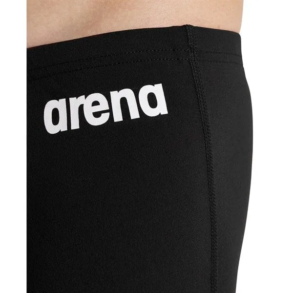 Arena Team Schwimmjammer Einfarbig Schwarz-Weiß