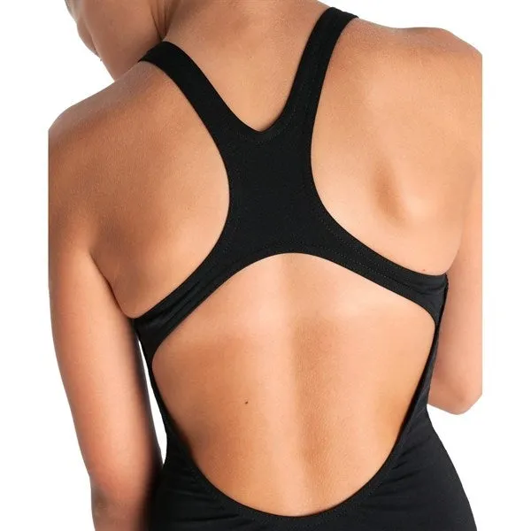 Arena Team Badeanzug Swim Pro Einfarbig Schwarz-Weiß