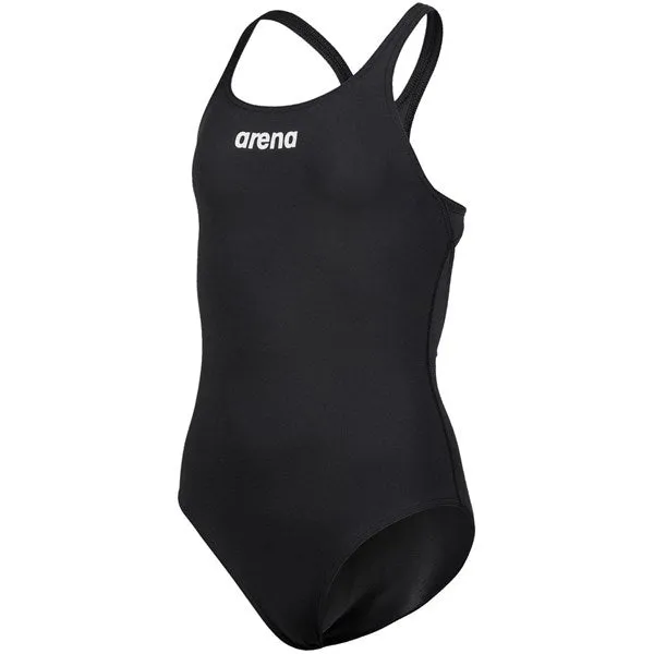 Arena Team Badeanzug Swim Pro Einfarbig Schwarz-Weiß