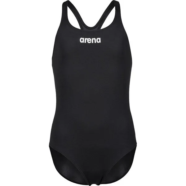 Arena Team Badeanzug Swim Pro Einfarbig Schwarz-Weiß