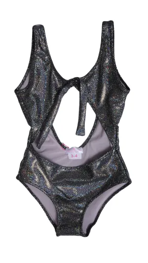 Athena Black Glitter Einteiler