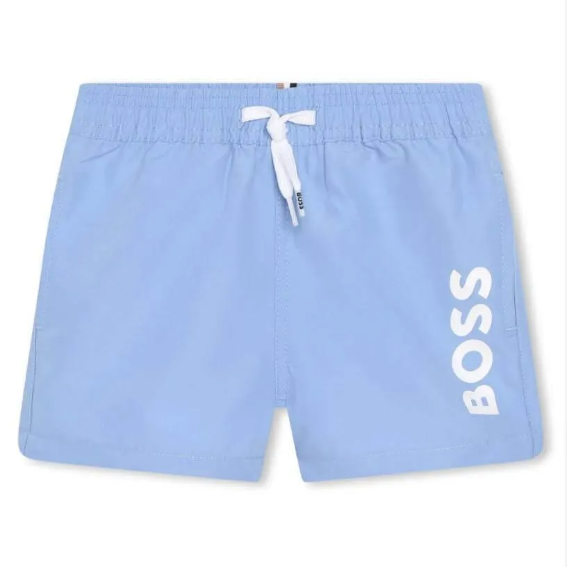 Blaue Badeshorts für Jungen