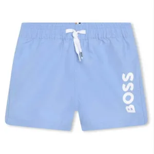 Blaue Badeshorts für Jungen