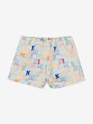 Badehosen mit Logo für Babyjungen in Mehrfarben