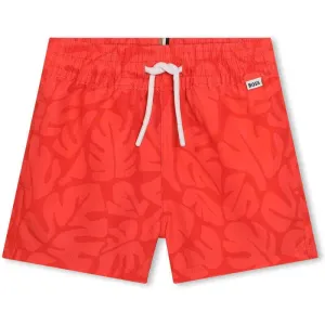 Rote bedruckte Badeshorts für Babyjungen