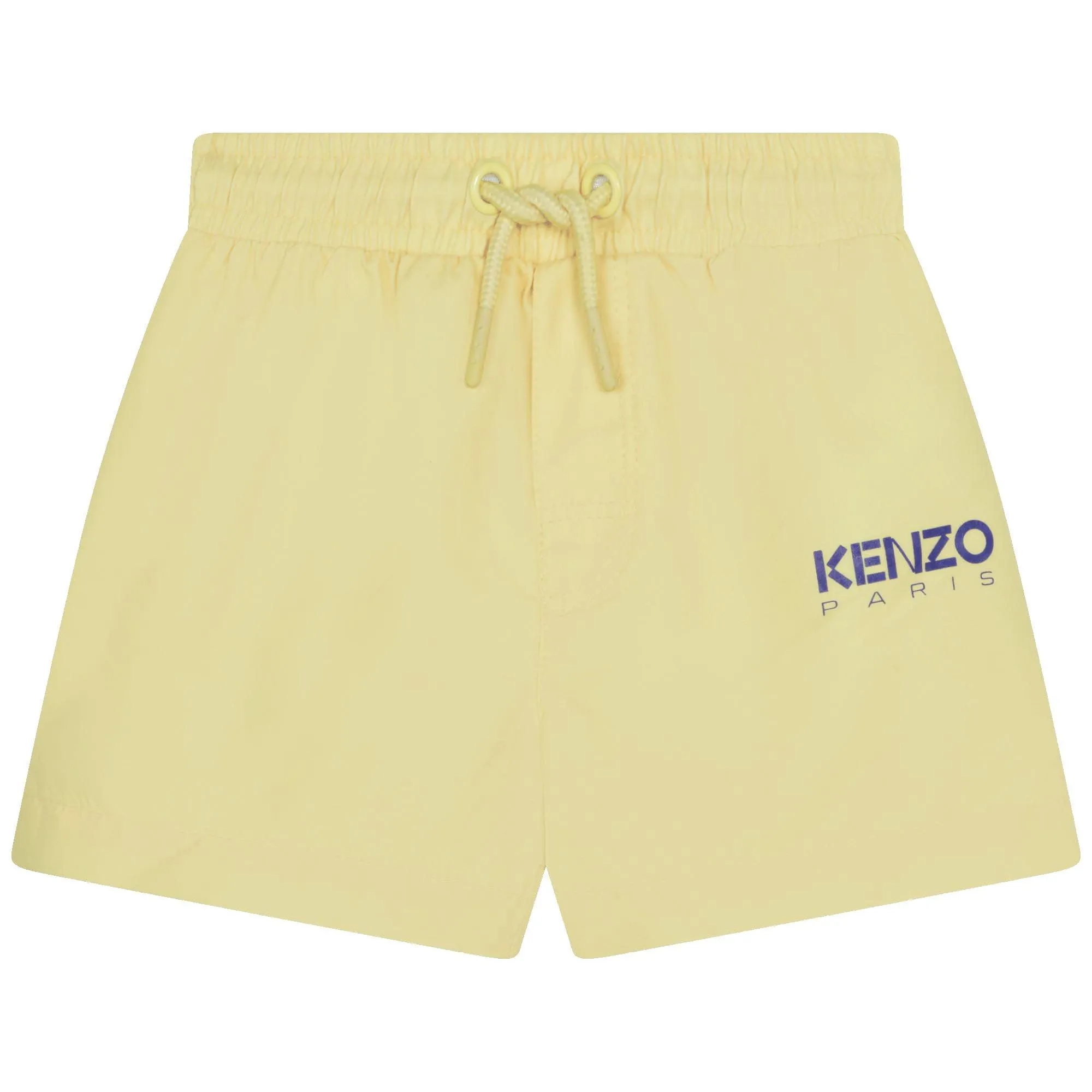 Gelbe Badeshorts mit Logo für Jungen