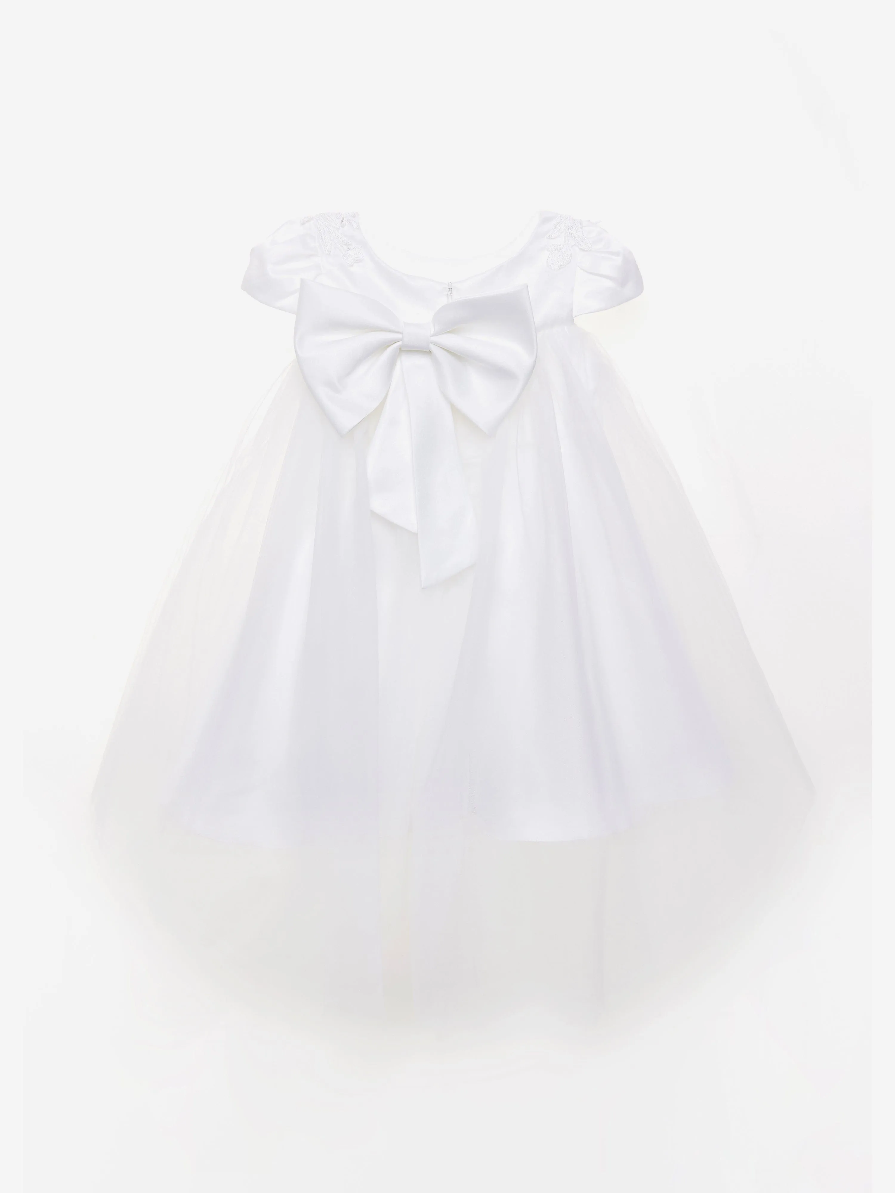 Engelshaftes Kleid für Babygirls in Weiß