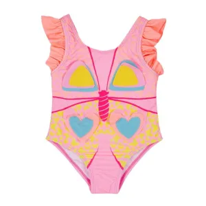 Badeanzug mit Schmetterlingsmotiv für Baby-Mädchen