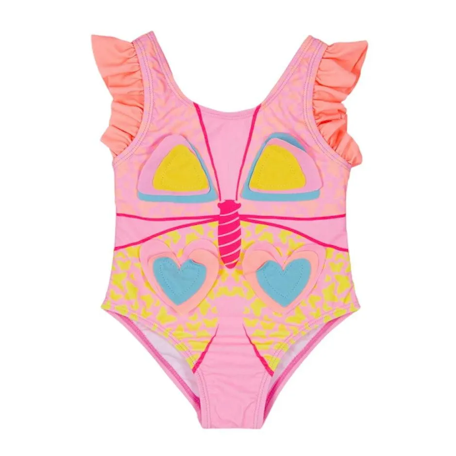 Badeanzug mit Schmetterlingsmotiv für Baby-Mädchen