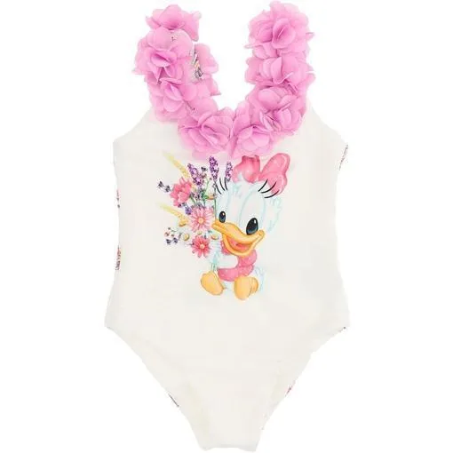 Baby Girls Daisy Duck Badeanzug
