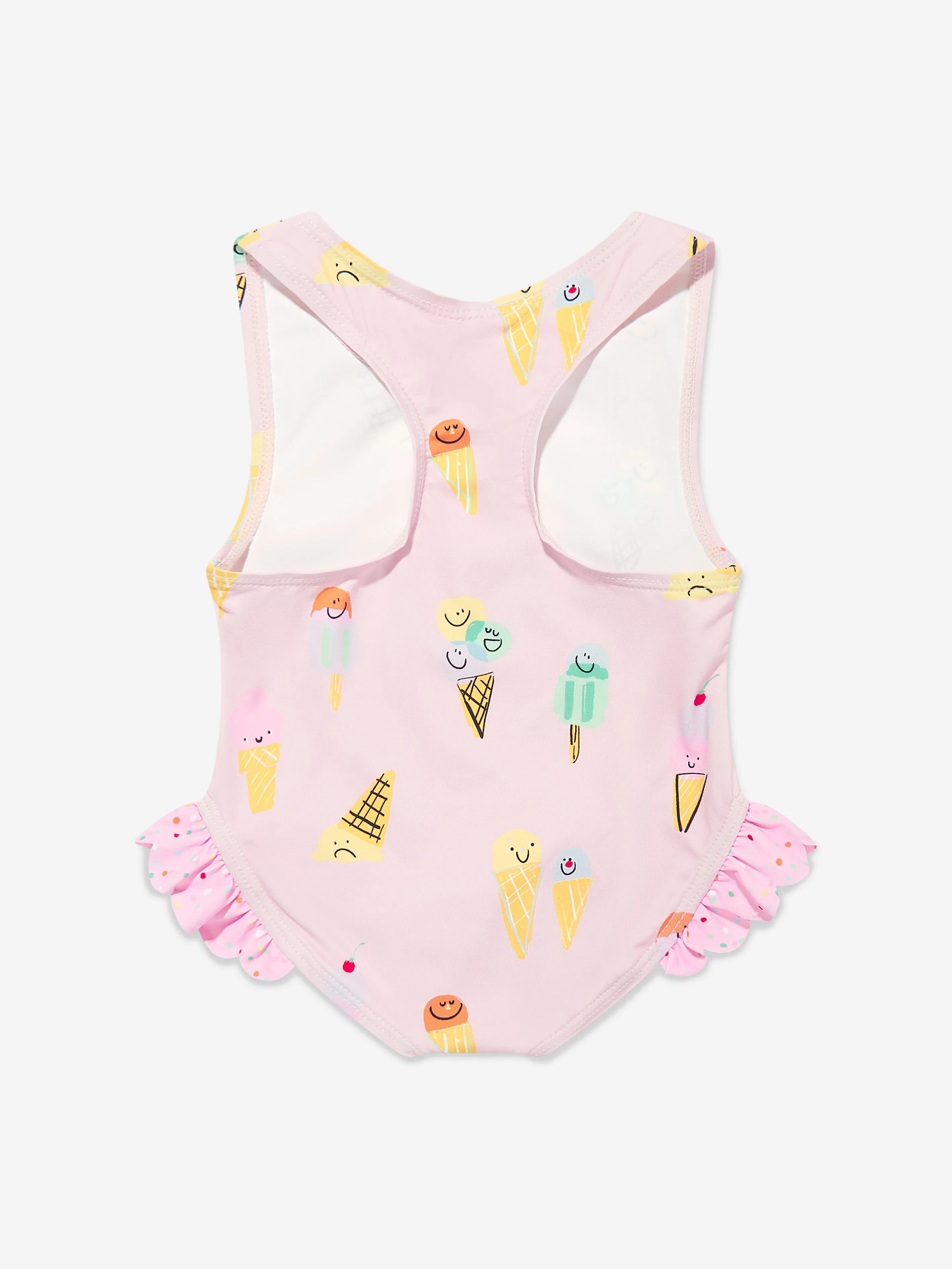 Baby Mädchen Eiscreme Badeanzug in Rosa