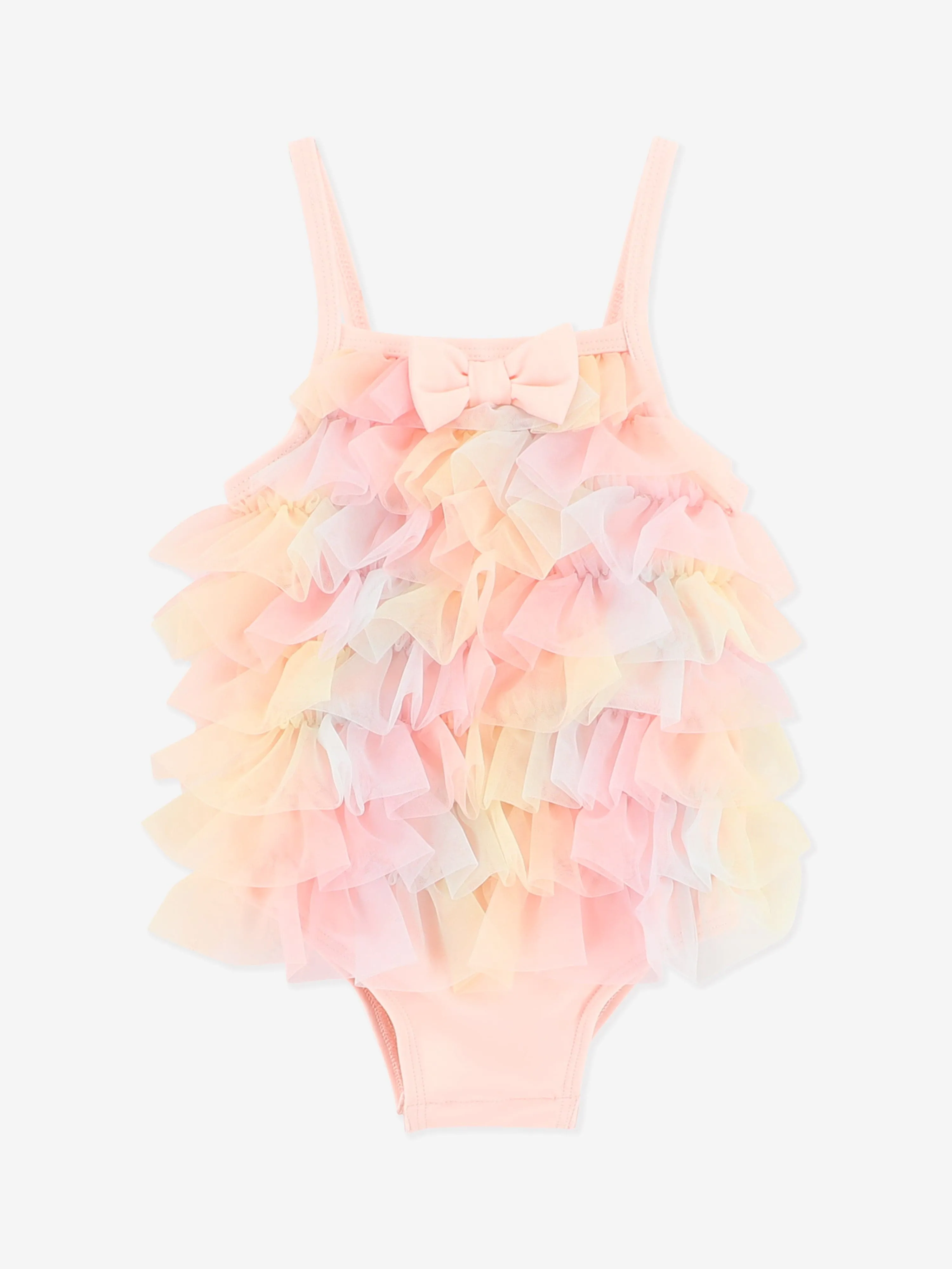 Baby Girls Minnow Regenbogen Badeanzug in Rosa