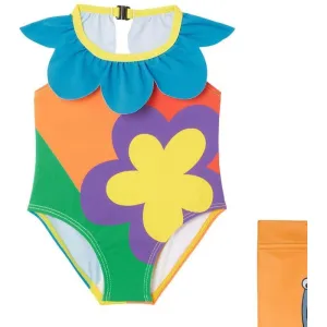 Badeanzug mit Blumenmuster in verschiedenen Farben für Baby-Mädchen