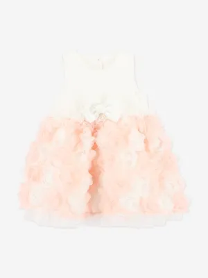 Baby Girls Reeree 3D-Rosenkleid in Rosa