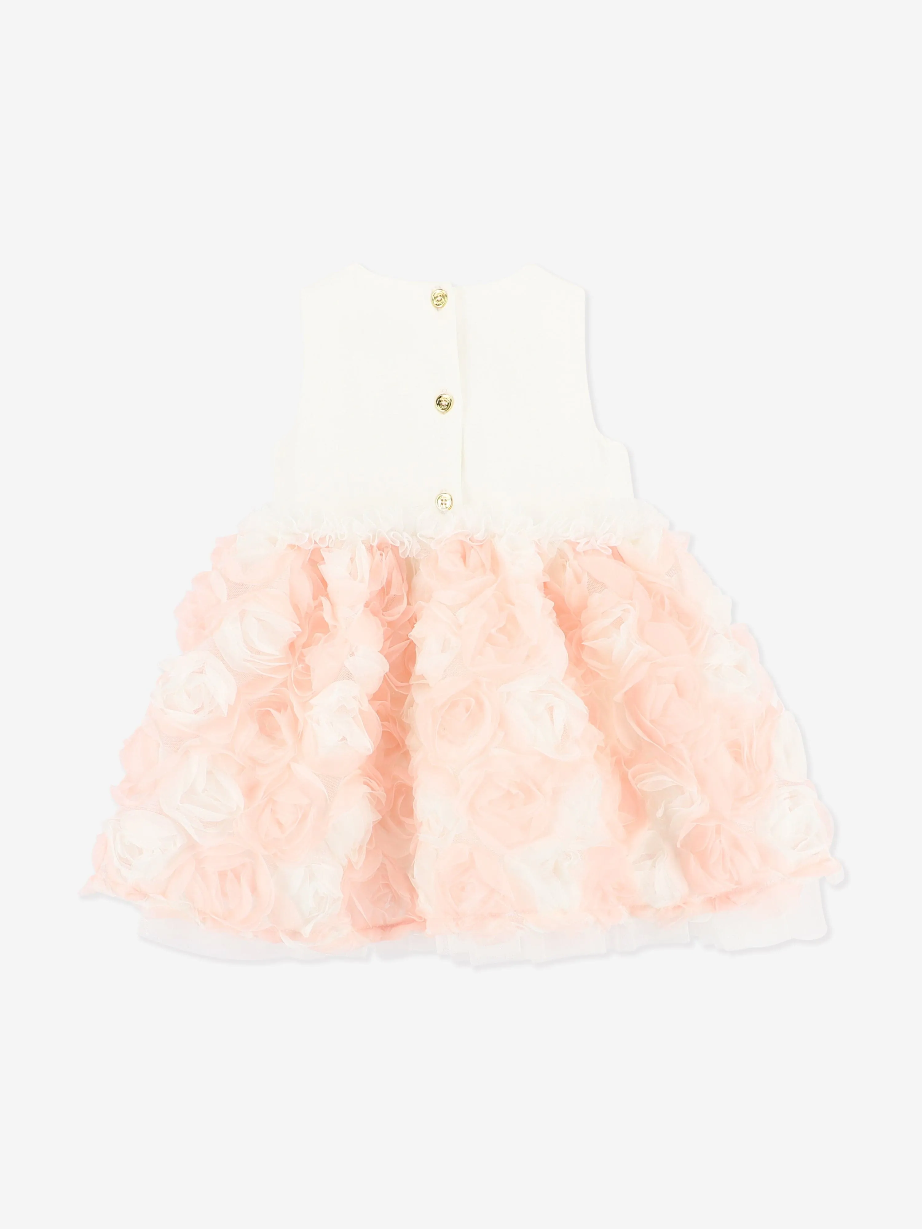 Baby Girls Reeree 3D-Rosenkleid in Rosa