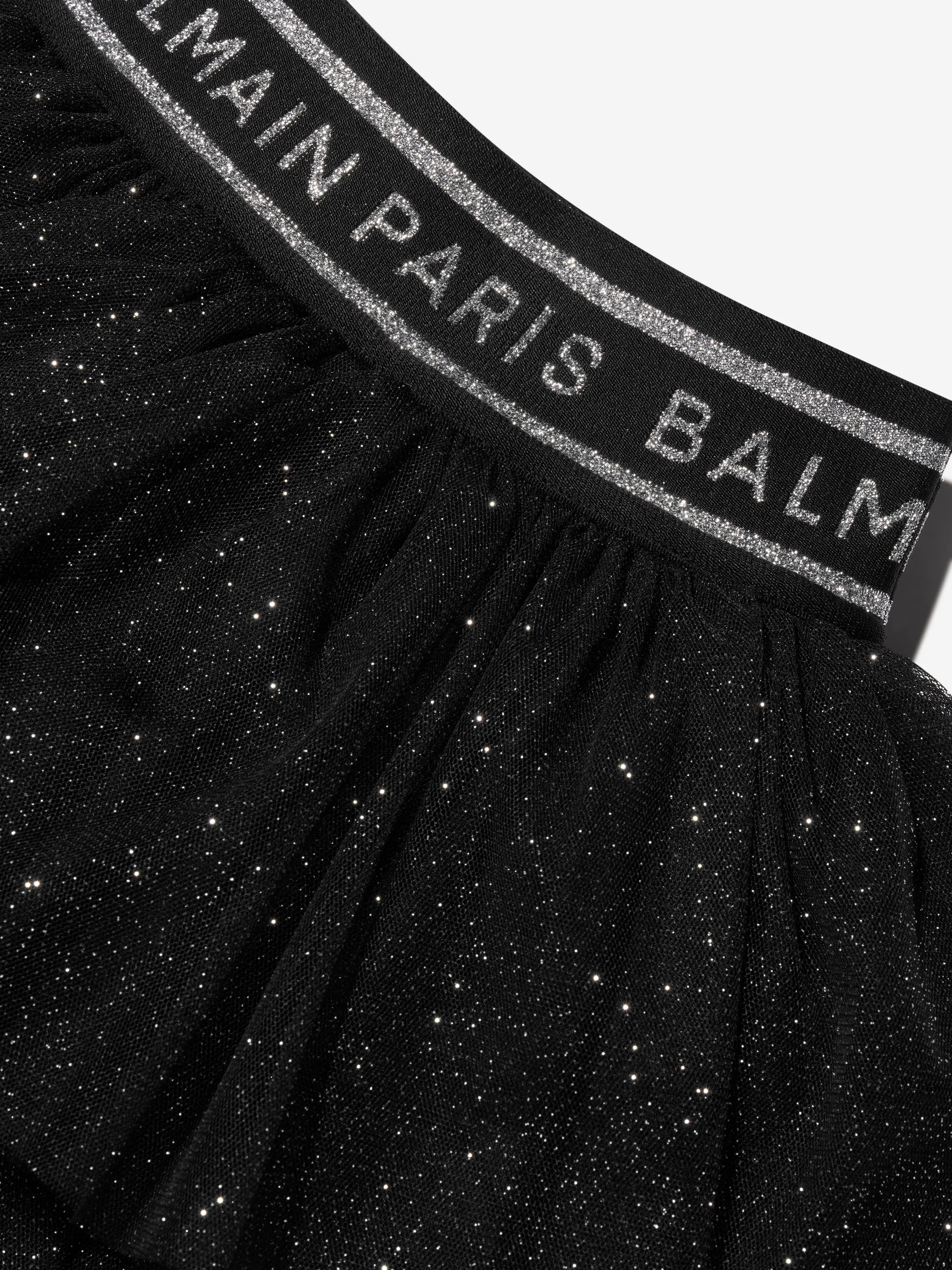 Balmain Mädchen Tutu Leggings in Schwarz