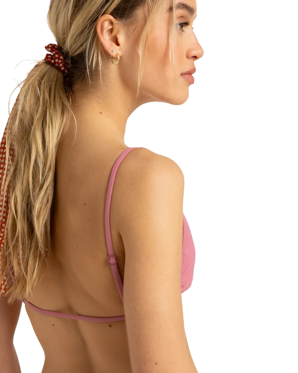 Beach Classics Bikini-Oberteil mit Trägern in Heather Rose