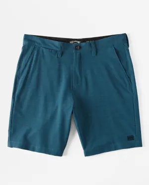 Billabong Crossfire Slub Mid Shorts - Ozean