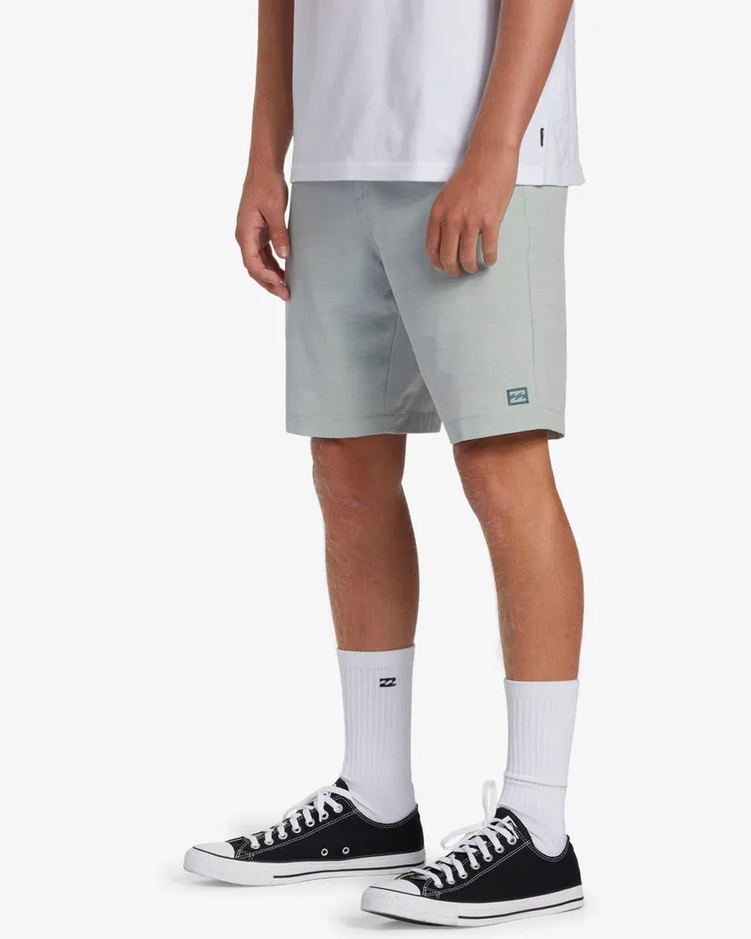 Billabong Crossfire Slub Mid Shorts - Vapor