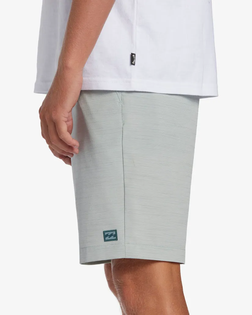 Billabong Crossfire Slub Mid Shorts - Vapor