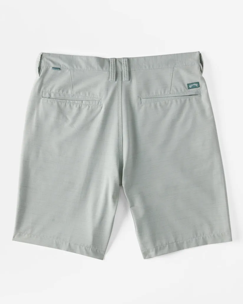 Billabong Crossfire Slub Mid Shorts - Vapor