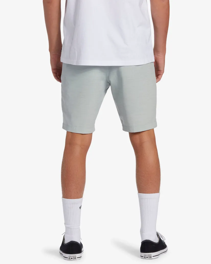 Billabong Crossfire Slub Mid Shorts - Vapor