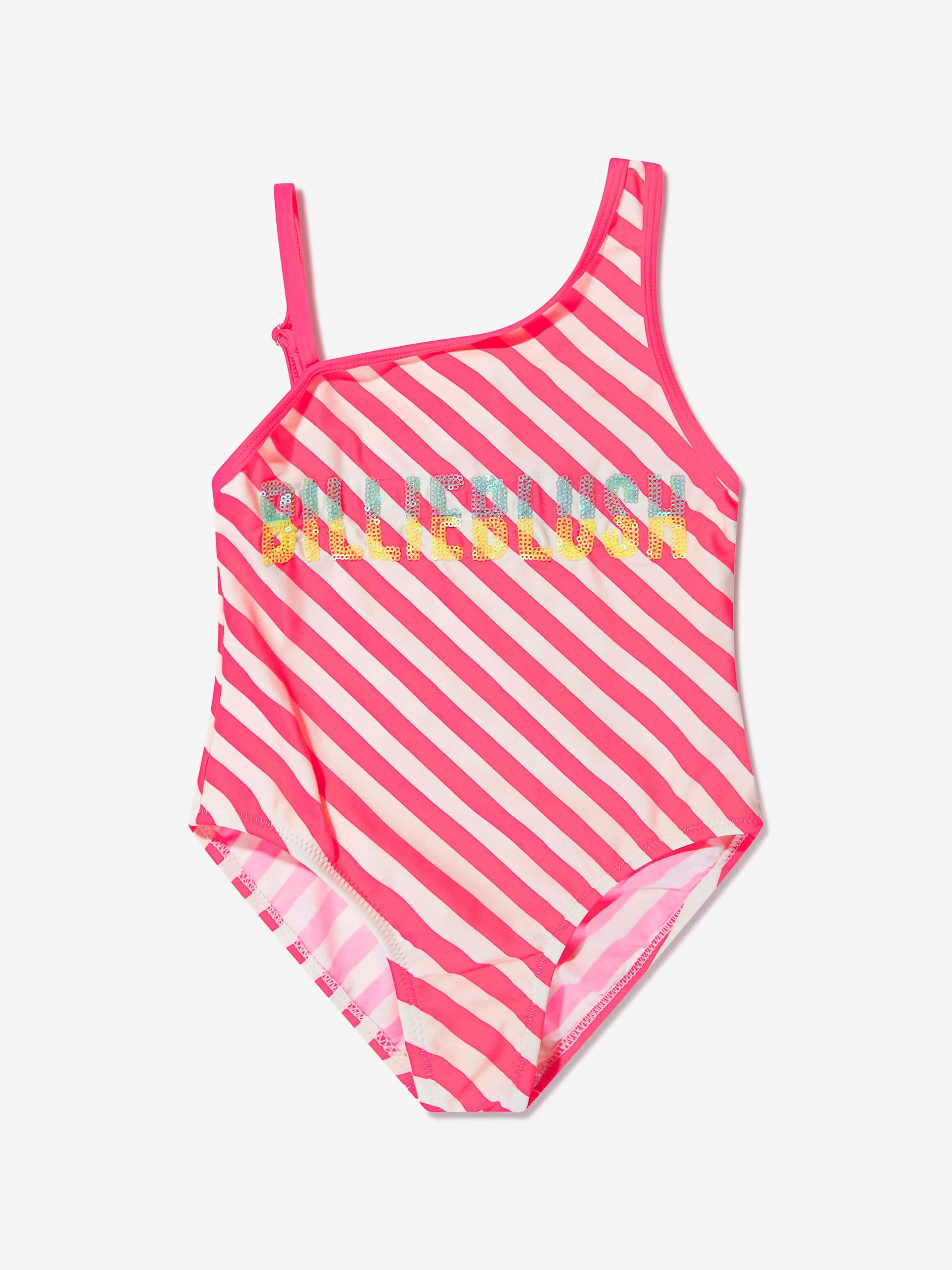 Billieblush Mädchen Badeanzug Mit 2 Scrunchies in Rosa