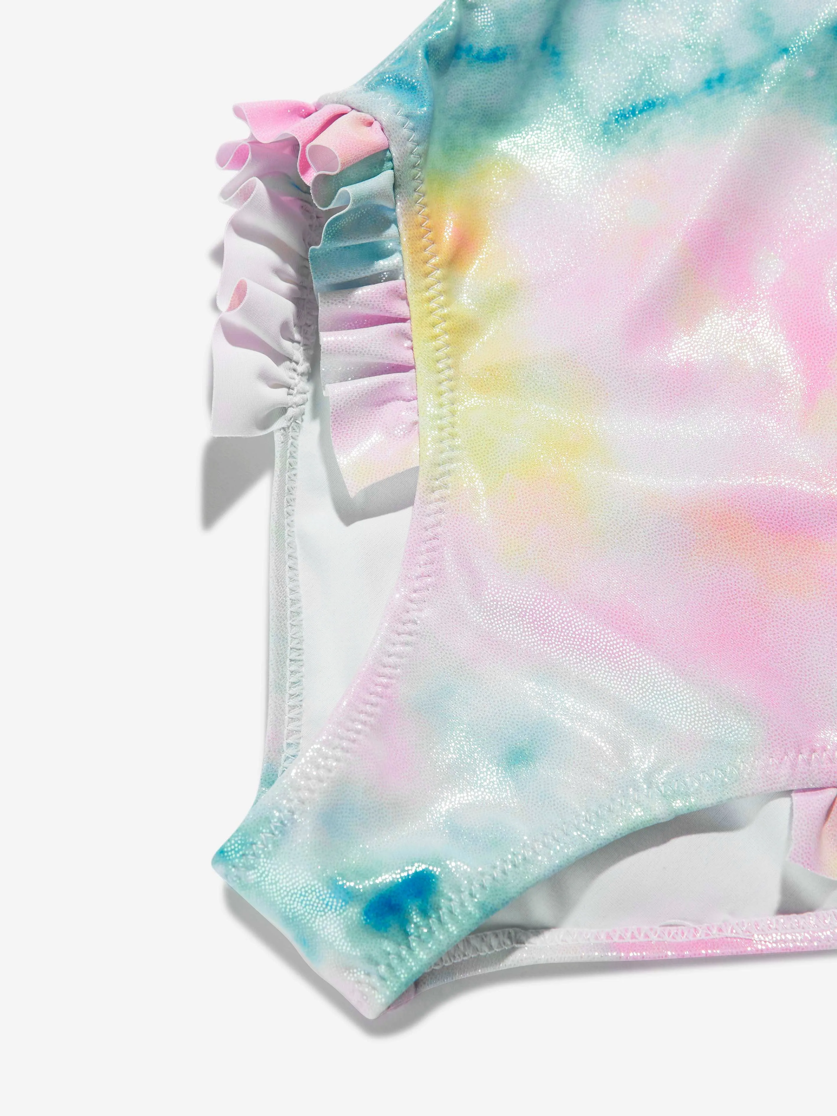Billieblush Mädchen Wassermalfarben Badeanzug in Mehrfarben