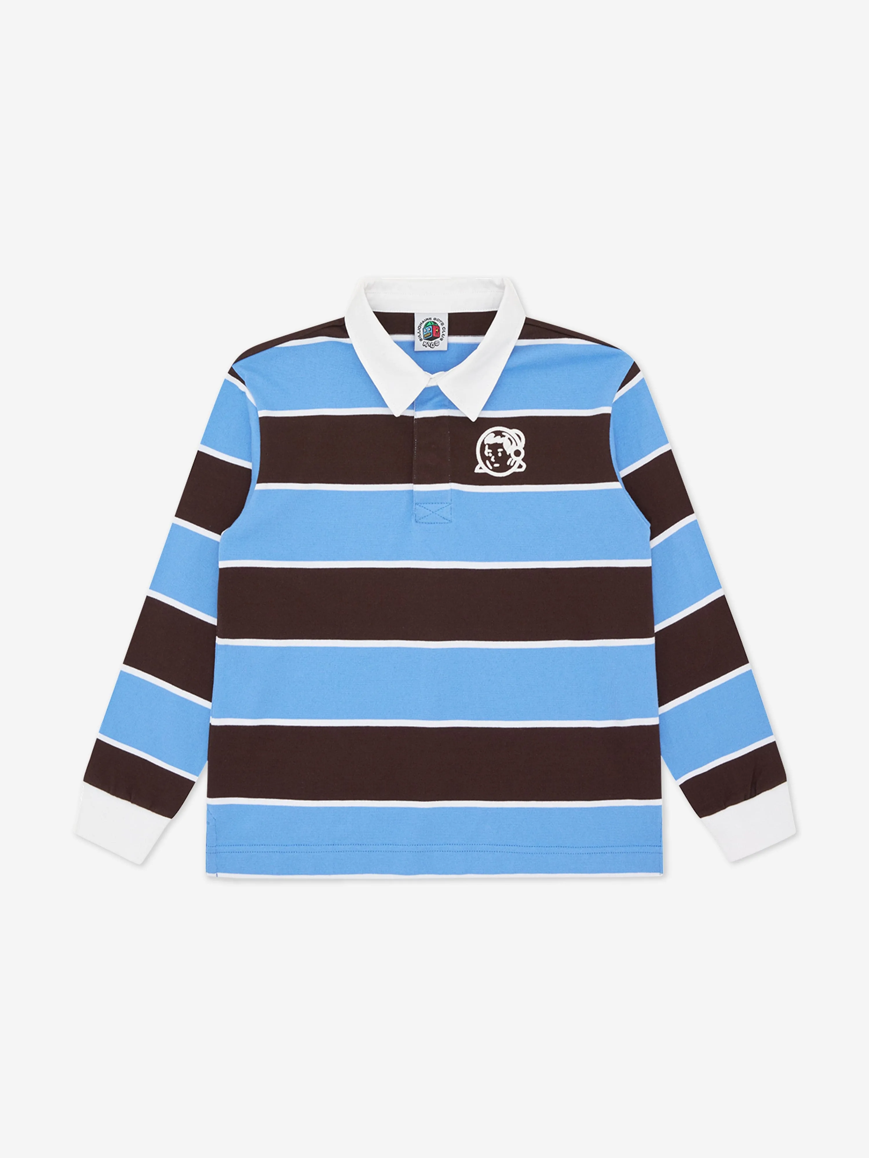 Billionaire Boys Club Boys Gestreiftes Rugby-Shirt in Blau