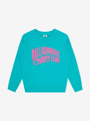 Billionaire Boys Club Kids Arch Logo Sweatshirt in Blau