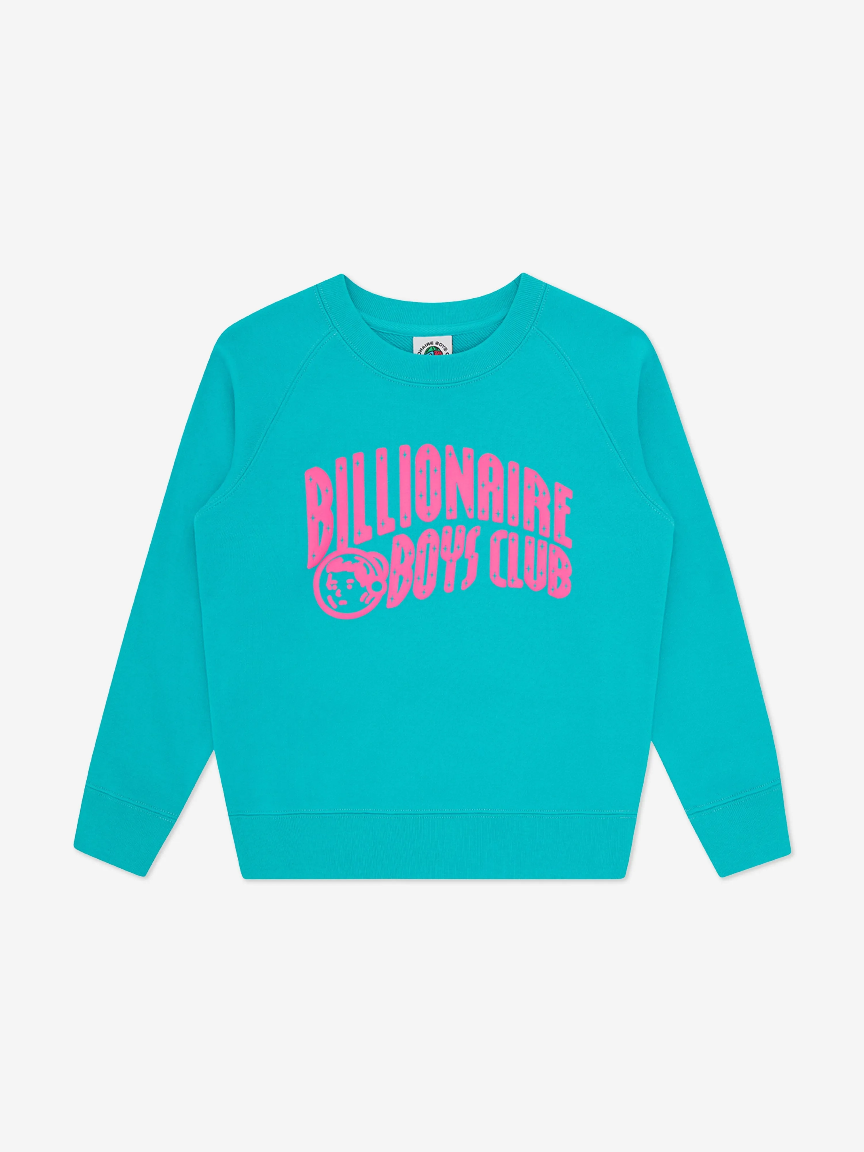 Billionaire Boys Club Kids Arch Logo Sweatshirt in Blau
