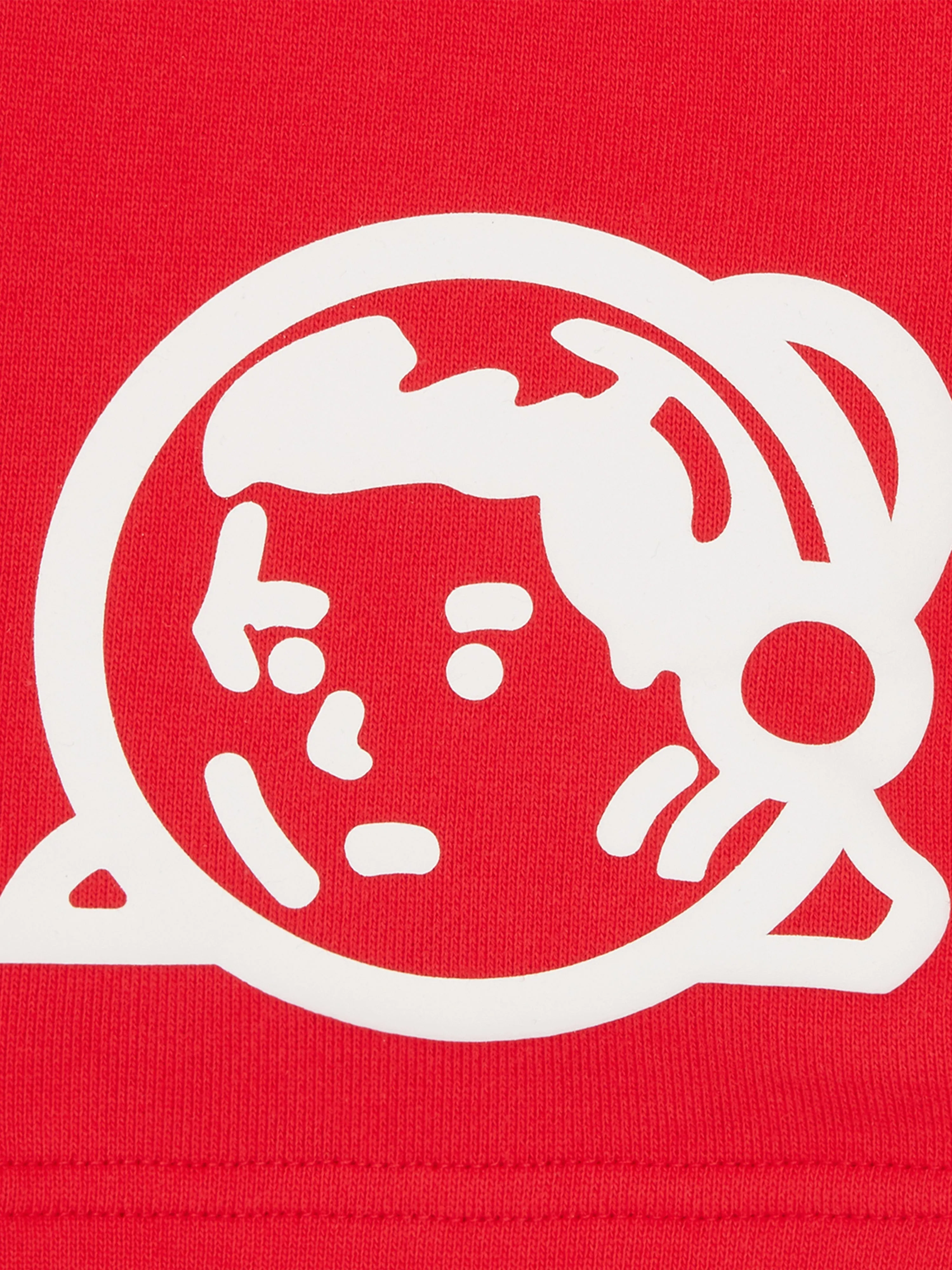 Billionaire Boys Club Kids Astro-Helm Sweatshorts in Rot