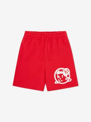 Billionaire Boys Club Kids Astro-Helm Sweatshorts in Rot