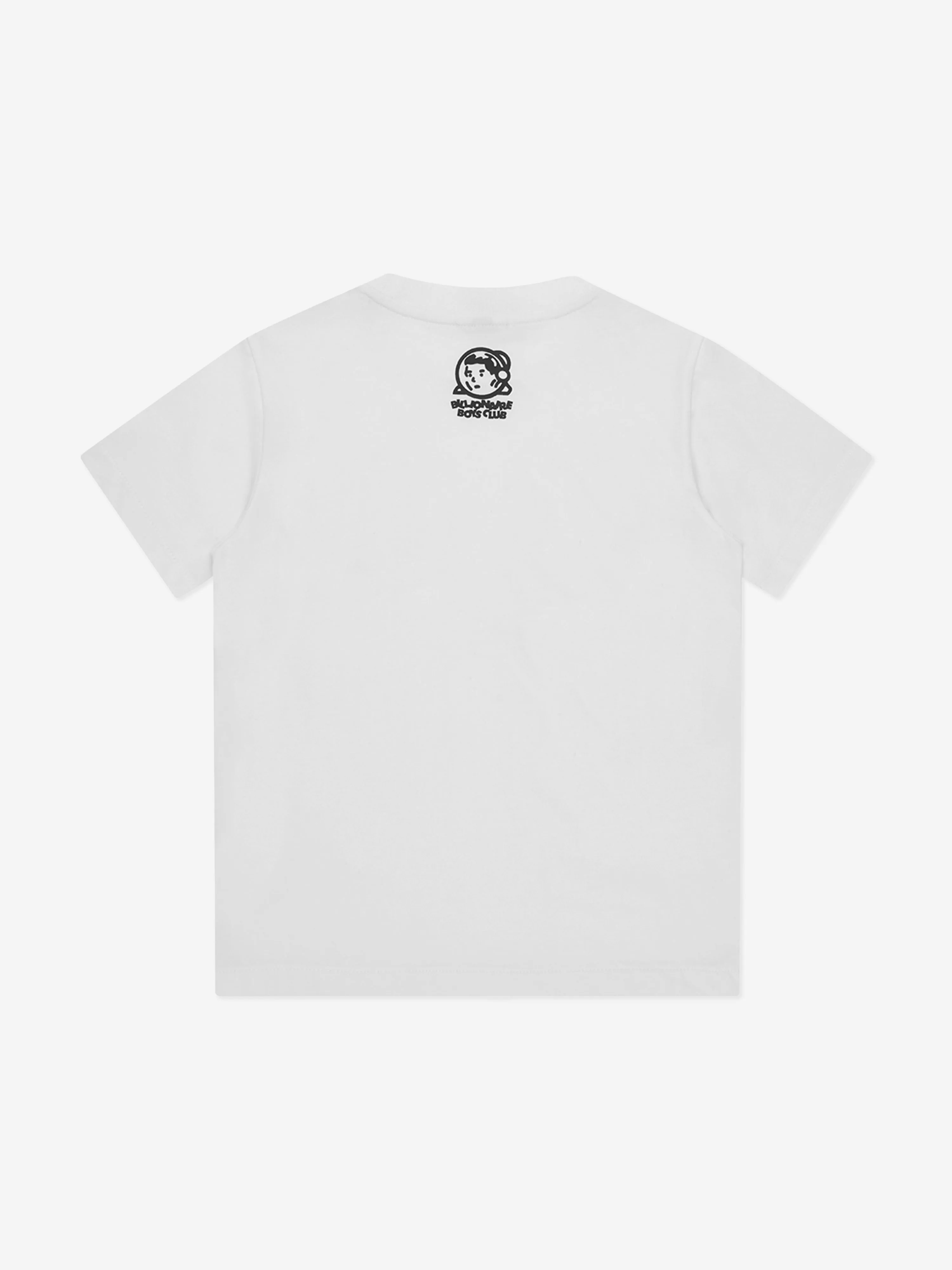 Billionaire Boys Club Kids Robot Text T-Shirt in Weiß
