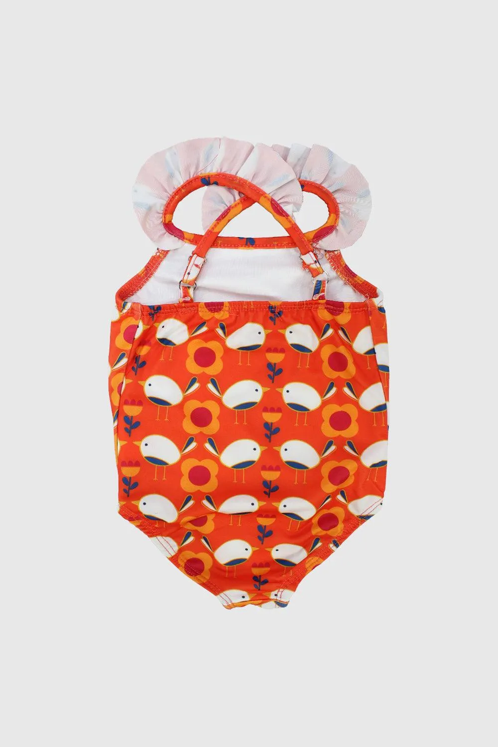 Birdy Badeanzug in Orange