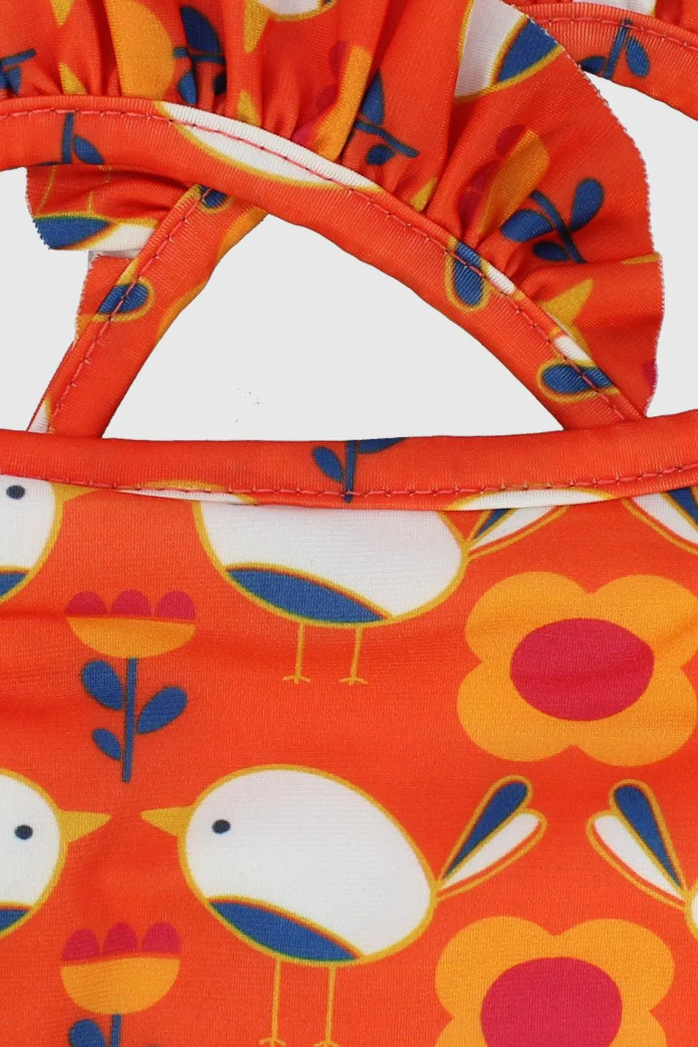 Birdy Badeanzug in Orange