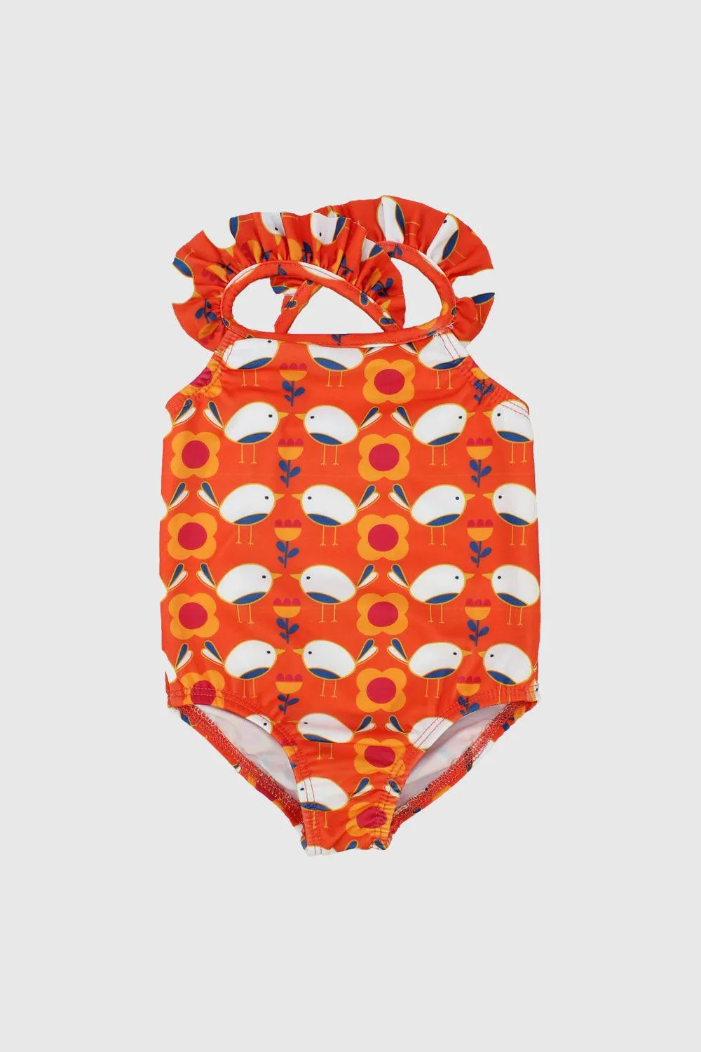 Birdy Badeanzug in Orange