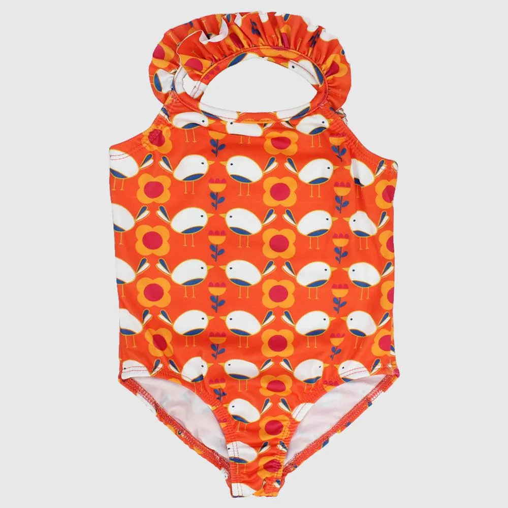 Birdy Badeanzug in Orange