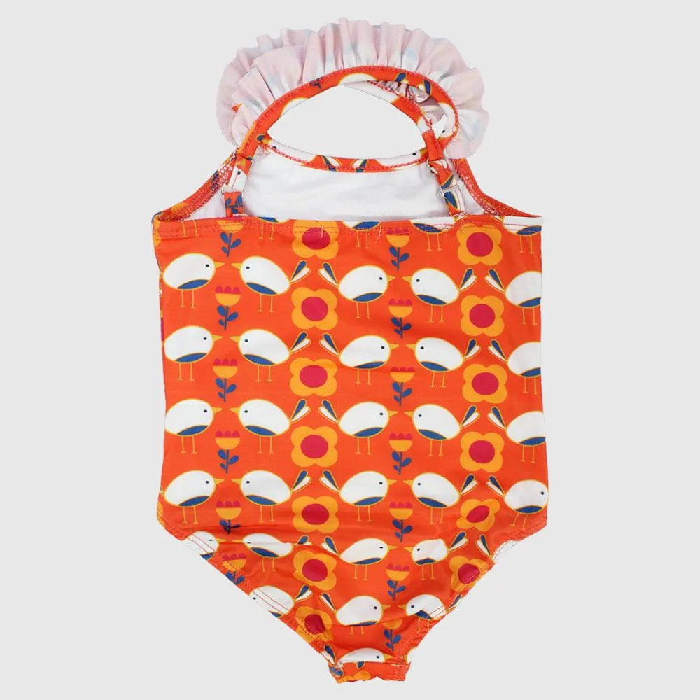 Birdy Badeanzug in Orange