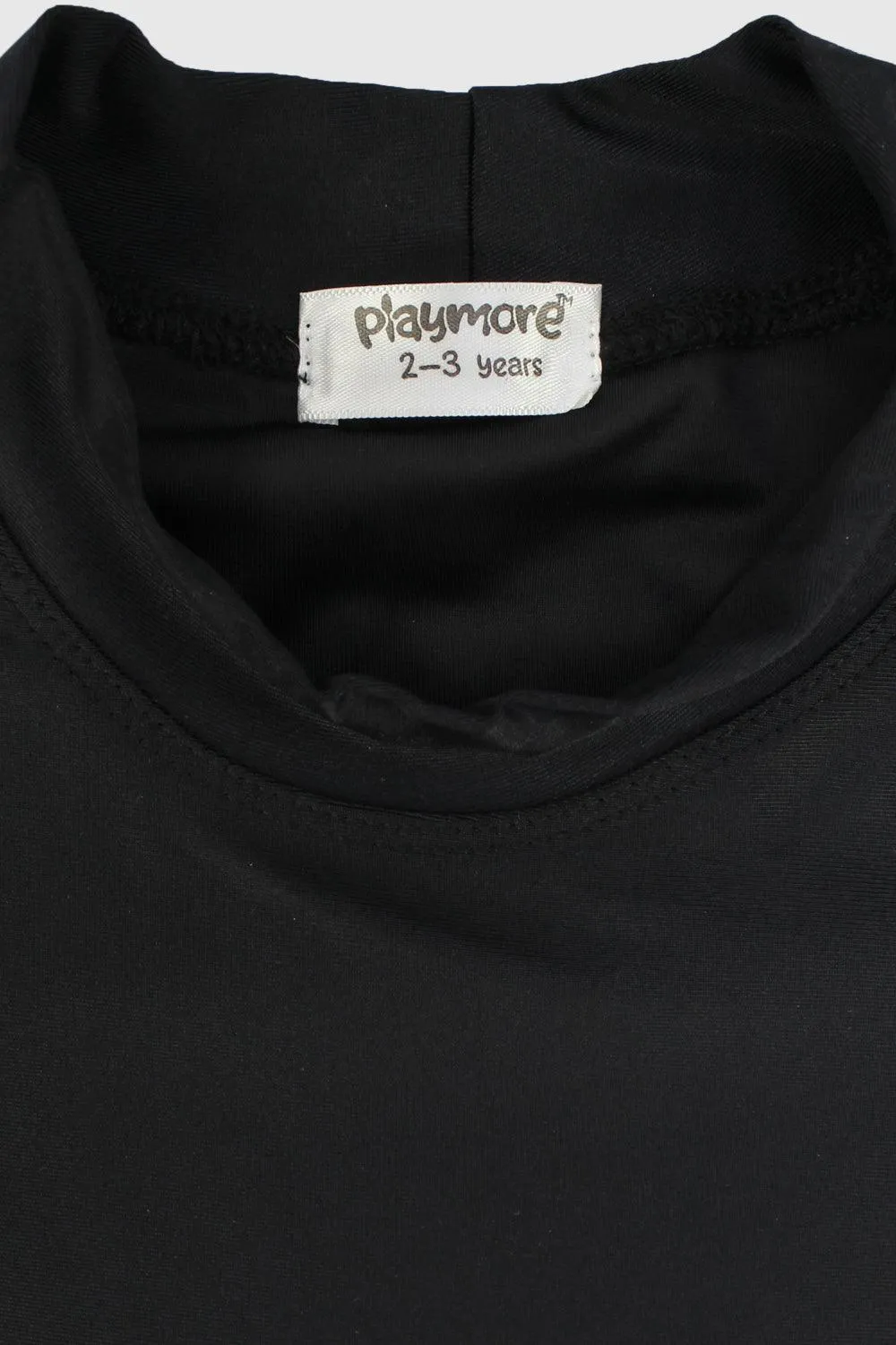 Schwarzes kurzärmeliges Rashguard-Shirt