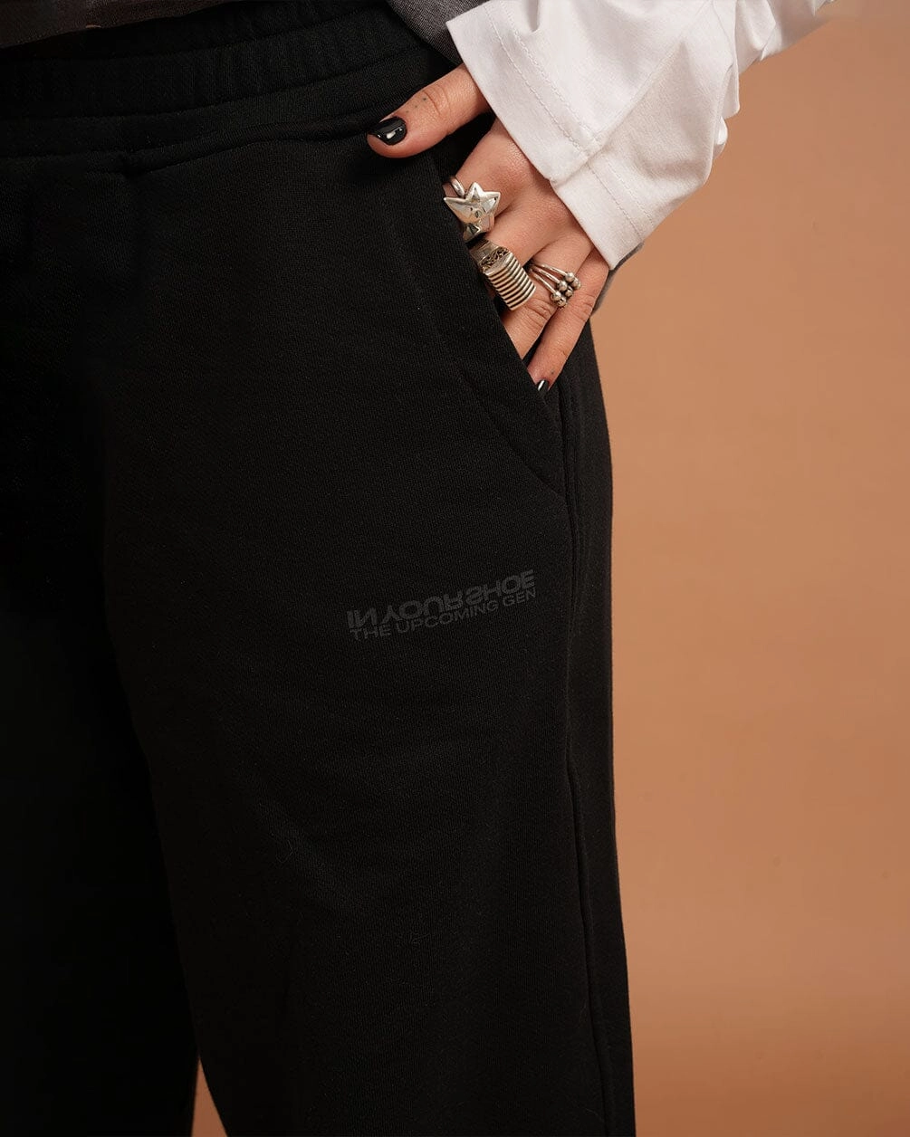 Black Wide Leg Swants