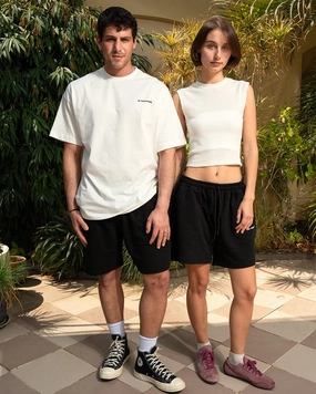 Black Wide Leg Sworts