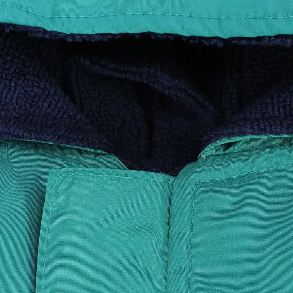 Blaues wasserdichtes Bademantel