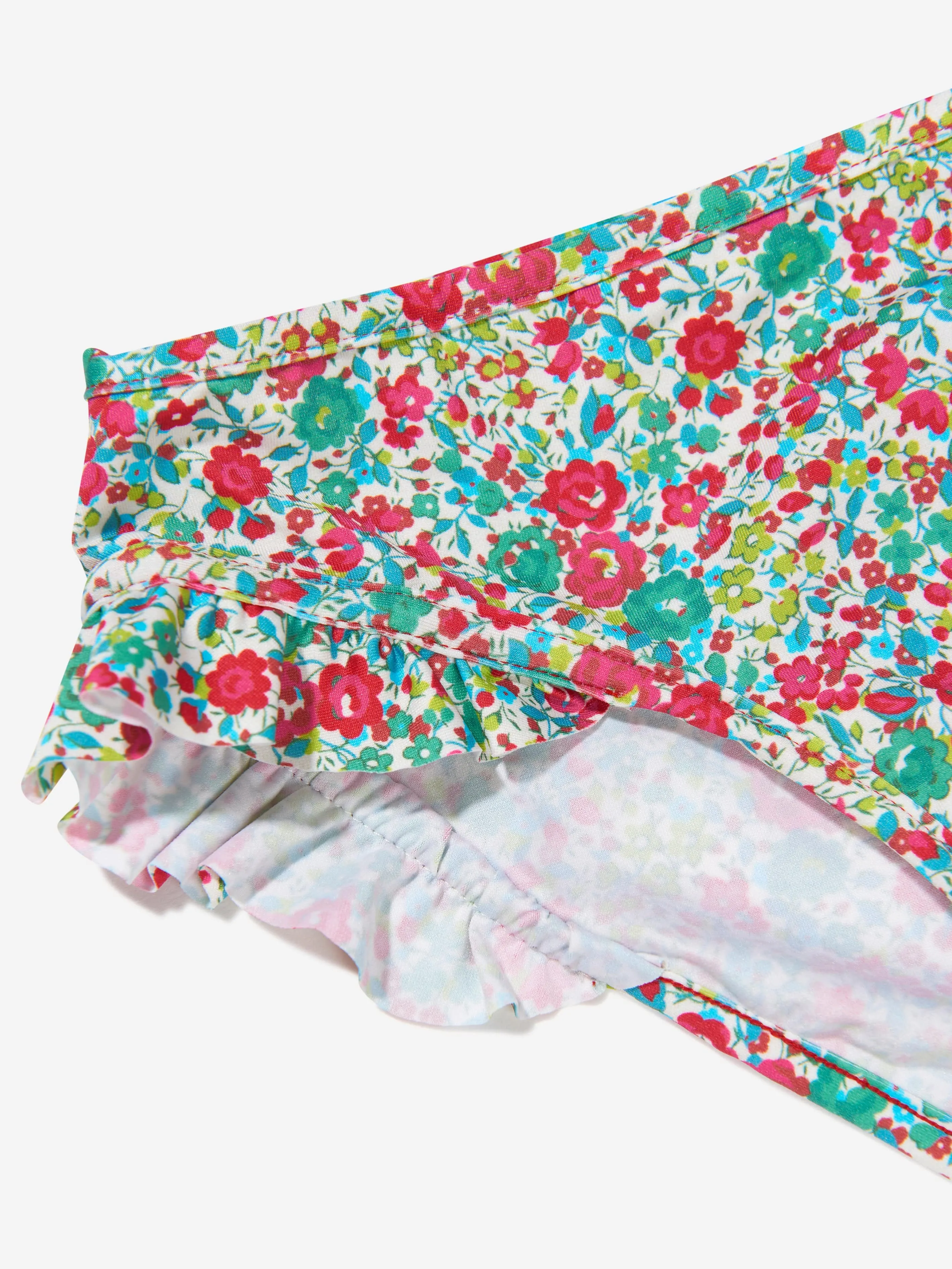 Bonpoint Mädchen Blumen-Abigael Bikini in Minzgrün