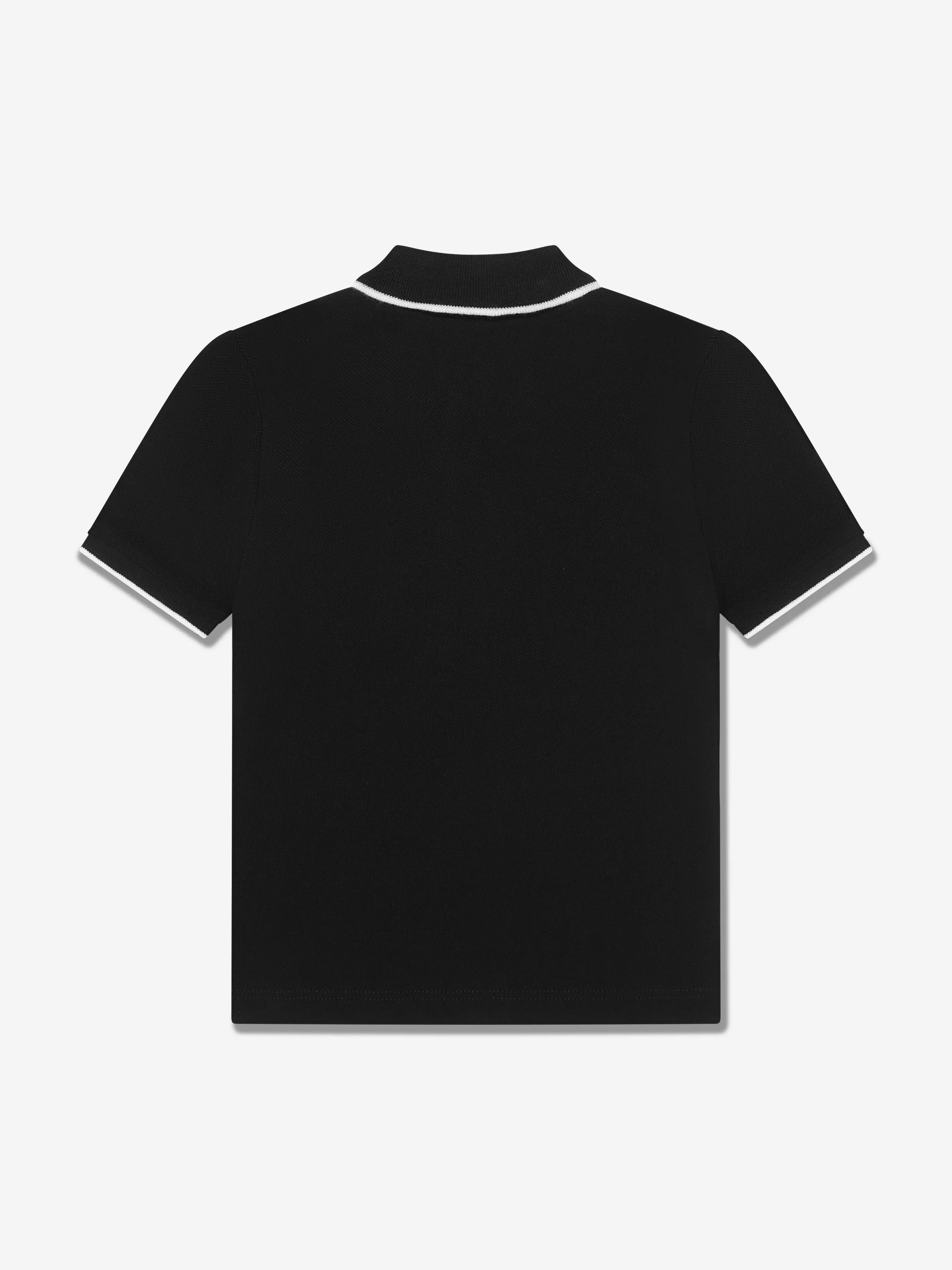 BOSS Baby Boys Logo Polo-Shirt in Schwarz