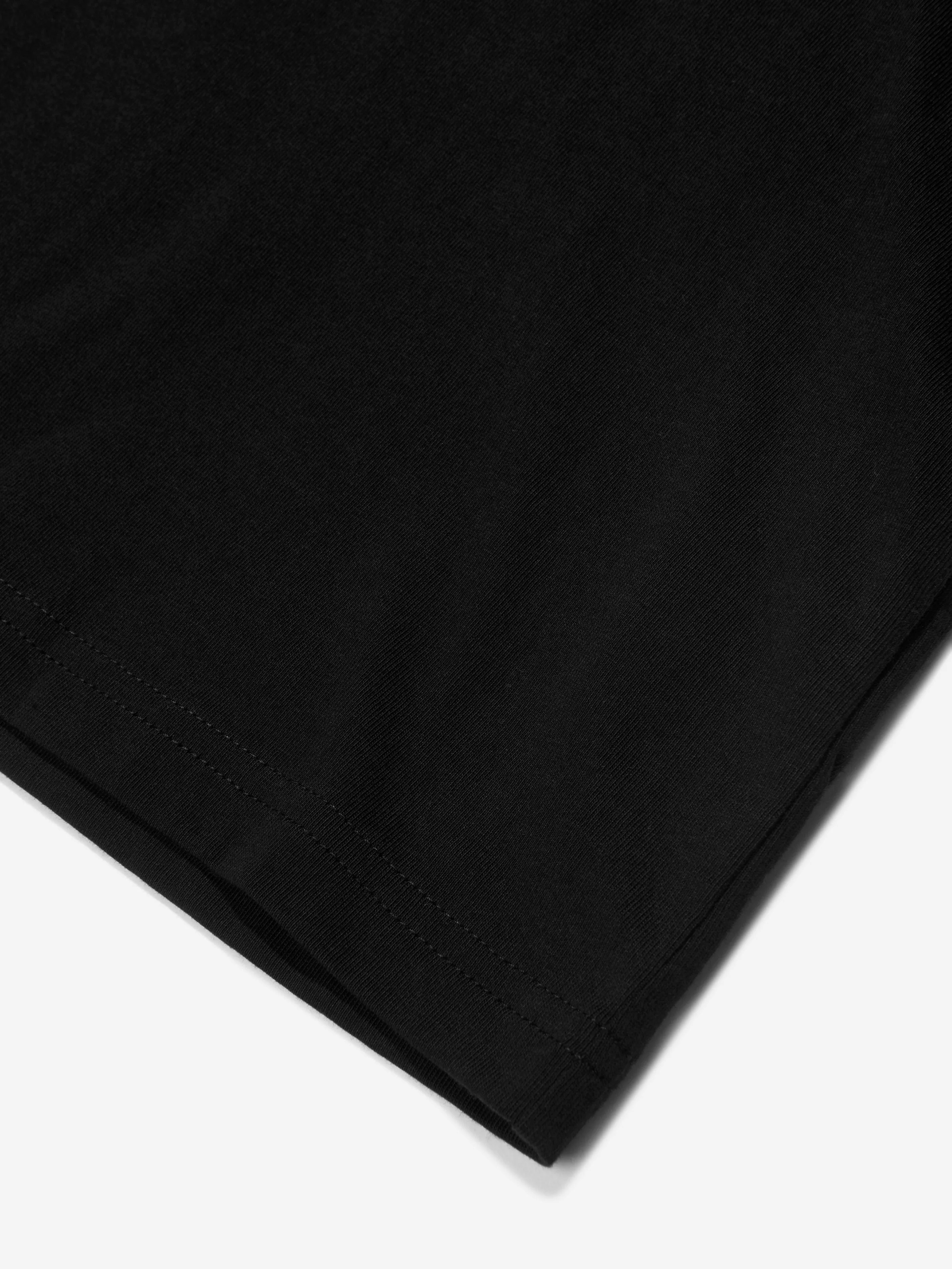 BOSS Boys Logo T-Shirt in Schwarz